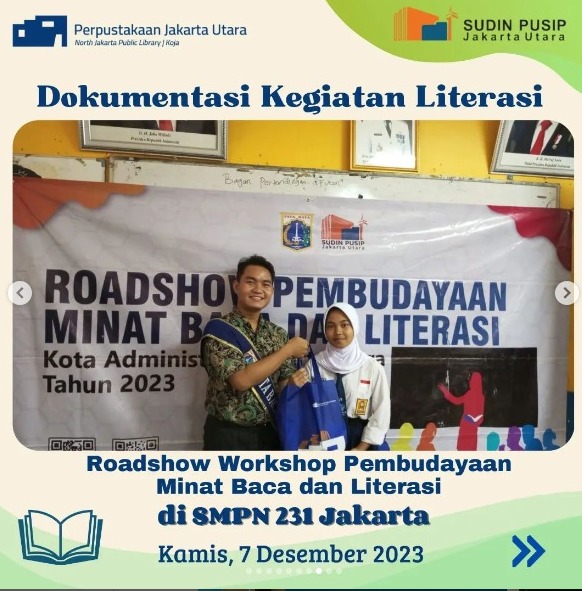 Roadshow Workshop Pembudayaan Minat Baca Dan Literasi